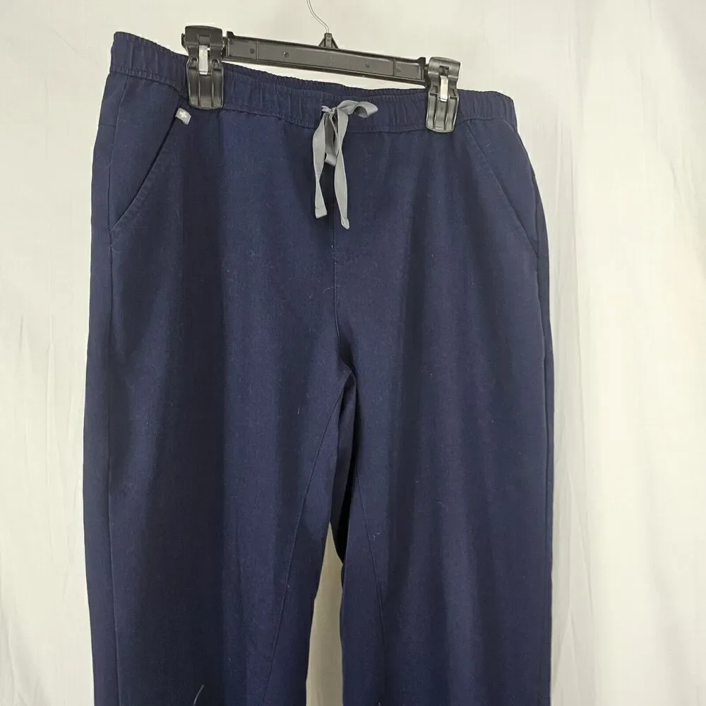 Figs Tansen Jogger Men's Size XL Navy Blue Technical Scrub Pants Medical Uniform